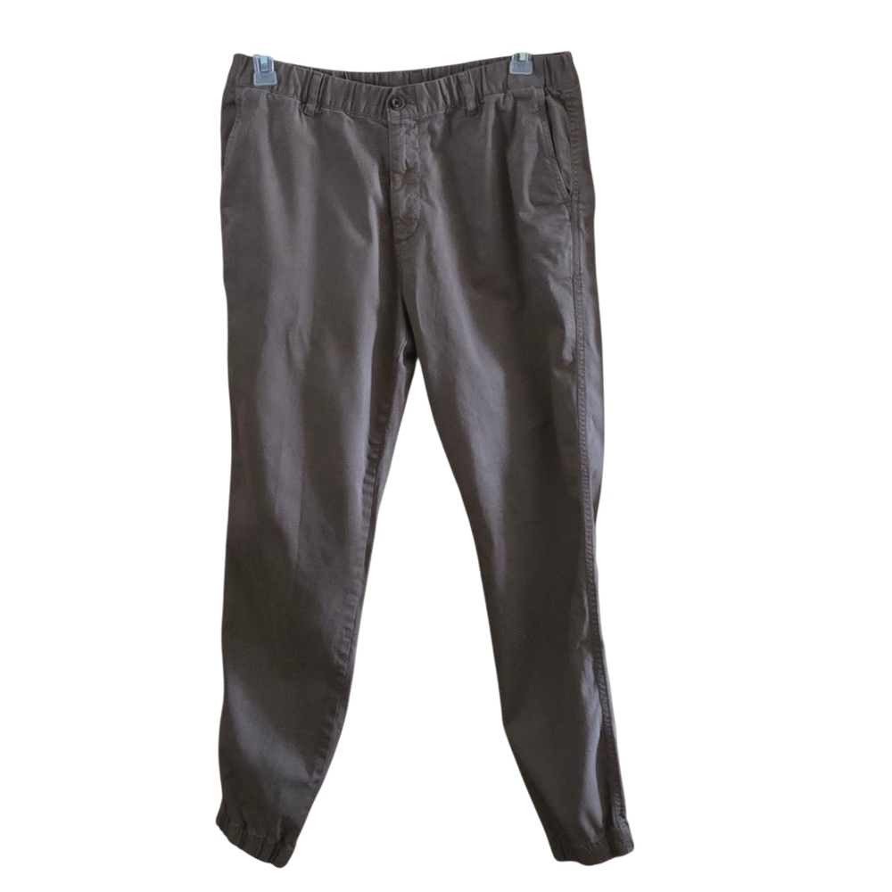 Bearbottom Men’s XL-Tall Classic Brown Stretch Pants Elastic Cuff Comfort Waist
